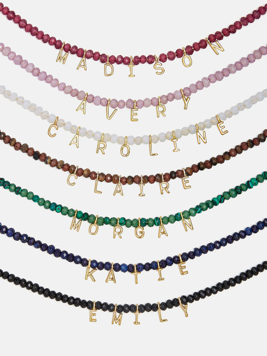 Mini Semi-Precious Custom Necklace